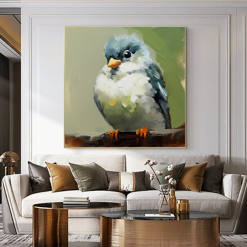 Bird Oil Painting-B06