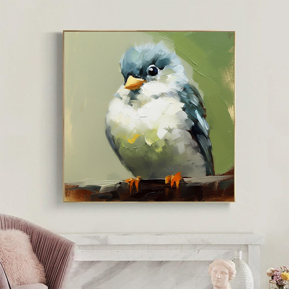 Bird Oil Painting-B06