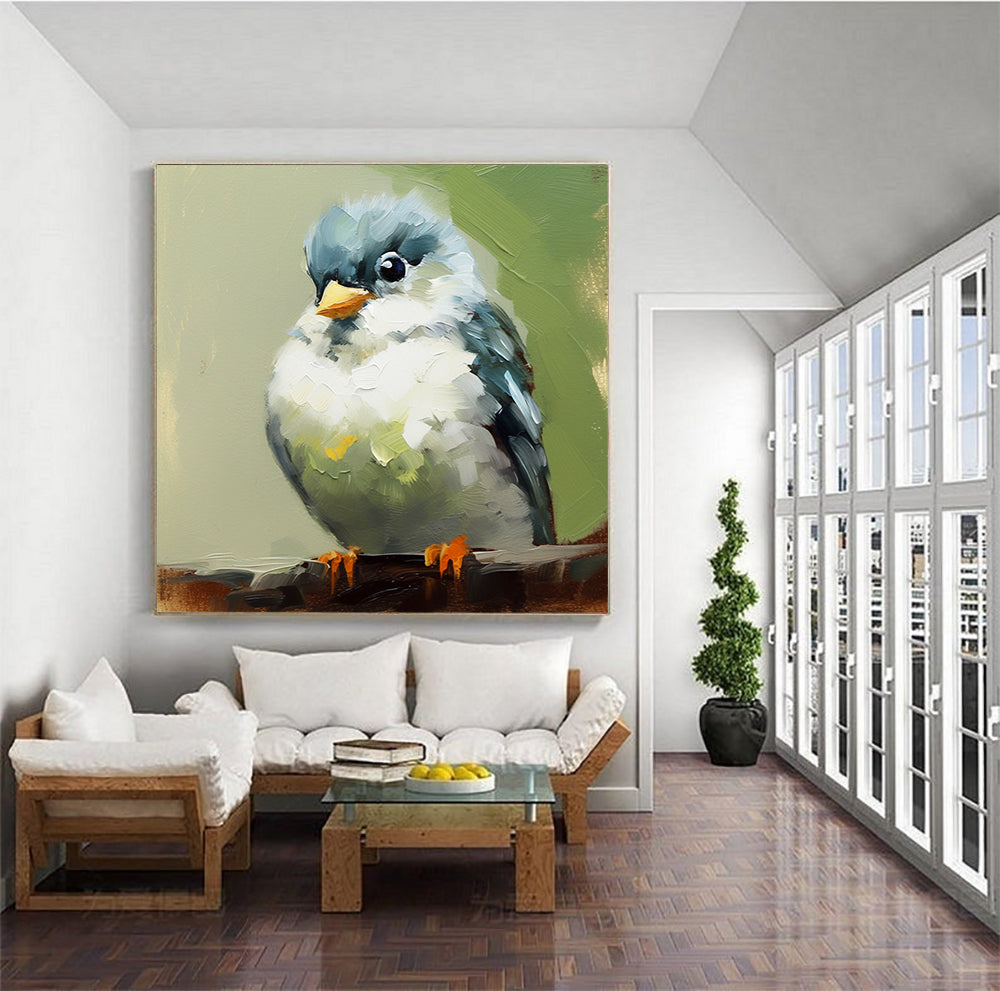 Bird Oil Painting-B06