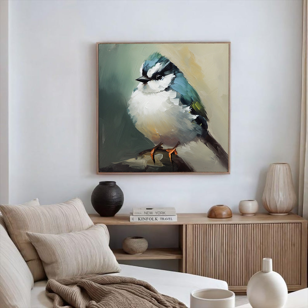 Bird Oil Painting-B07