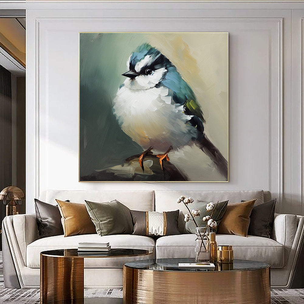 Bird Oil Painting-B07