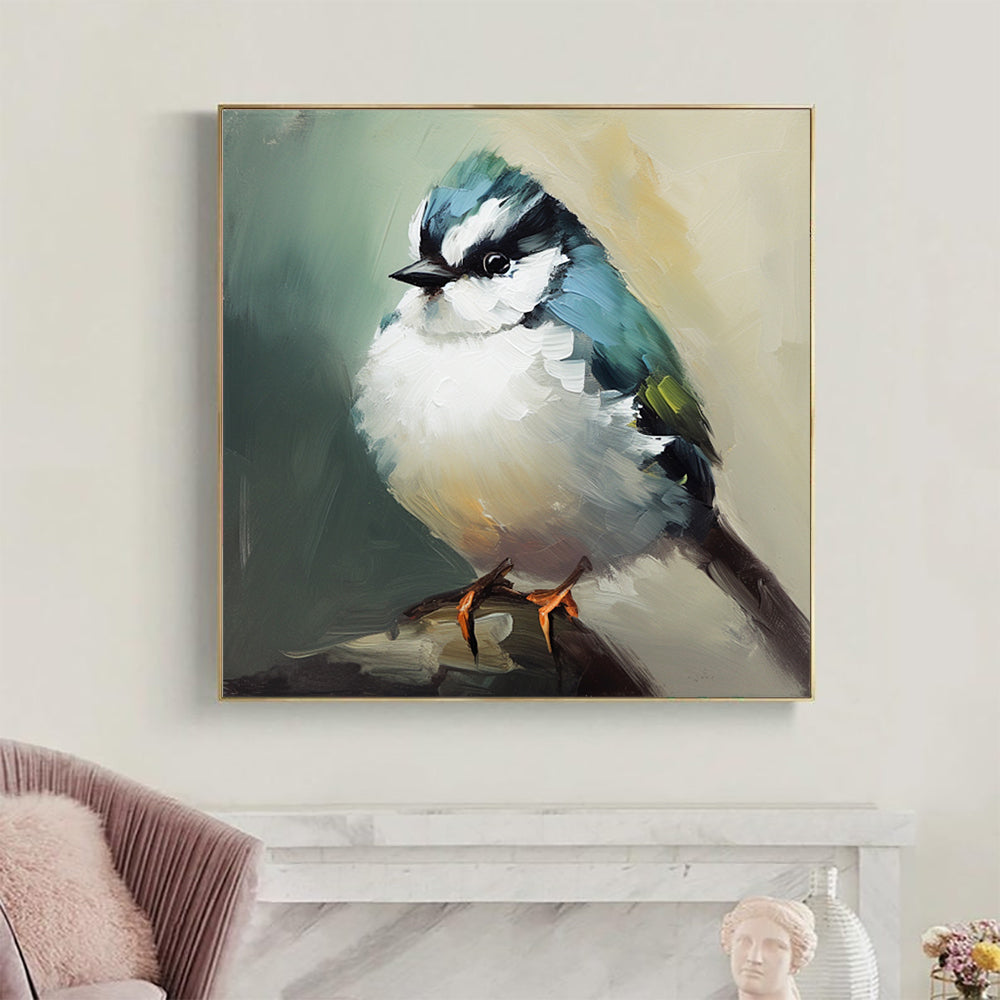 Bird Oil Painting-B07