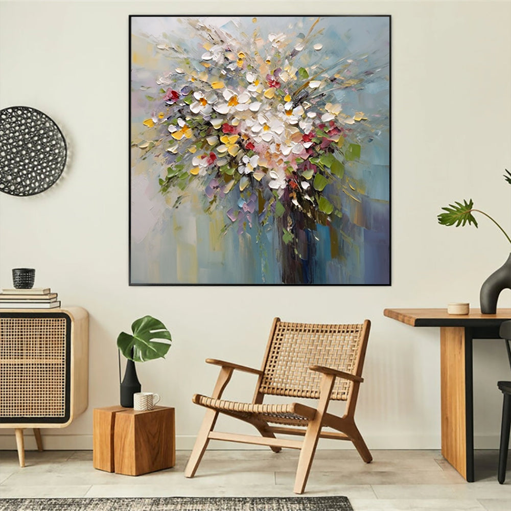 Blue Flower Painting