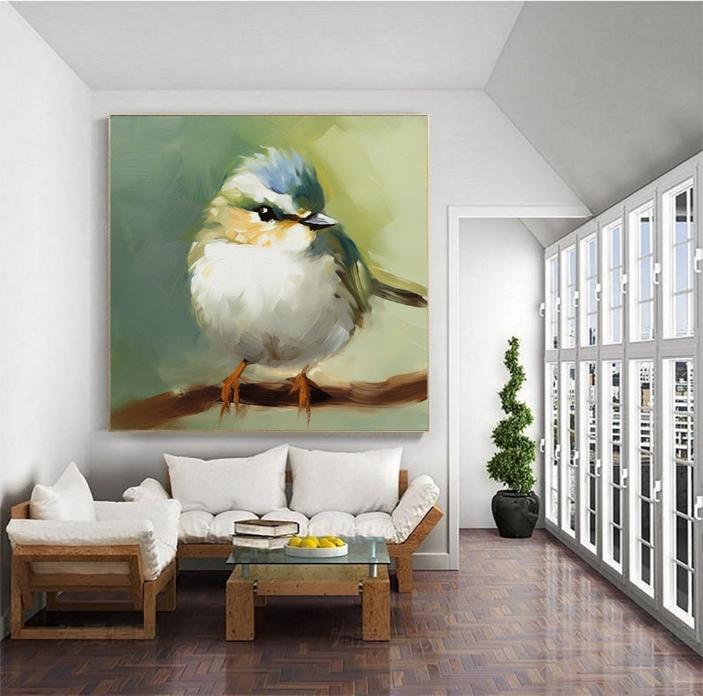 Bird Oil Painting-B08