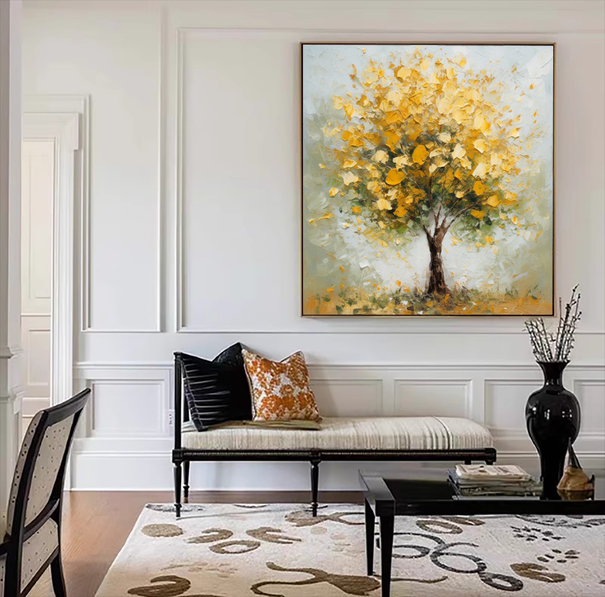 Yellow Tree Art