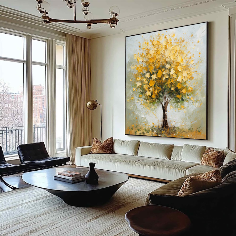 Yellow Tree Art