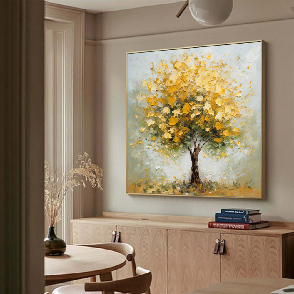 Yellow Tree Art