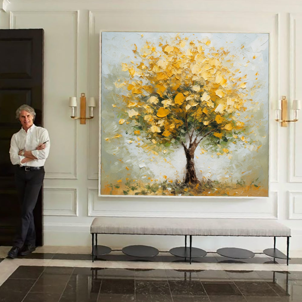 Yellow Tree Art