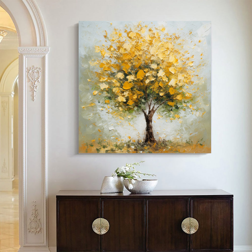 Yellow Tree Art