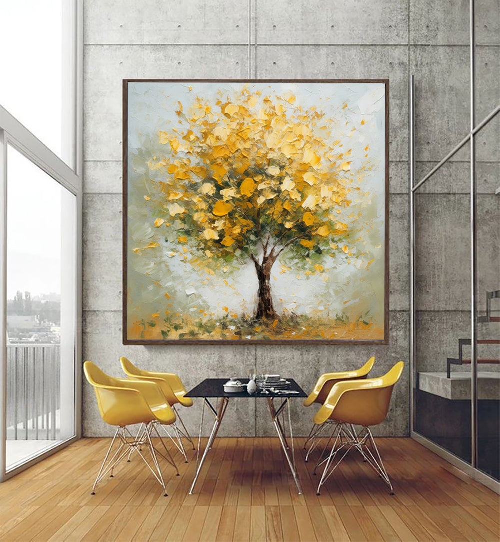 Yellow Tree Art