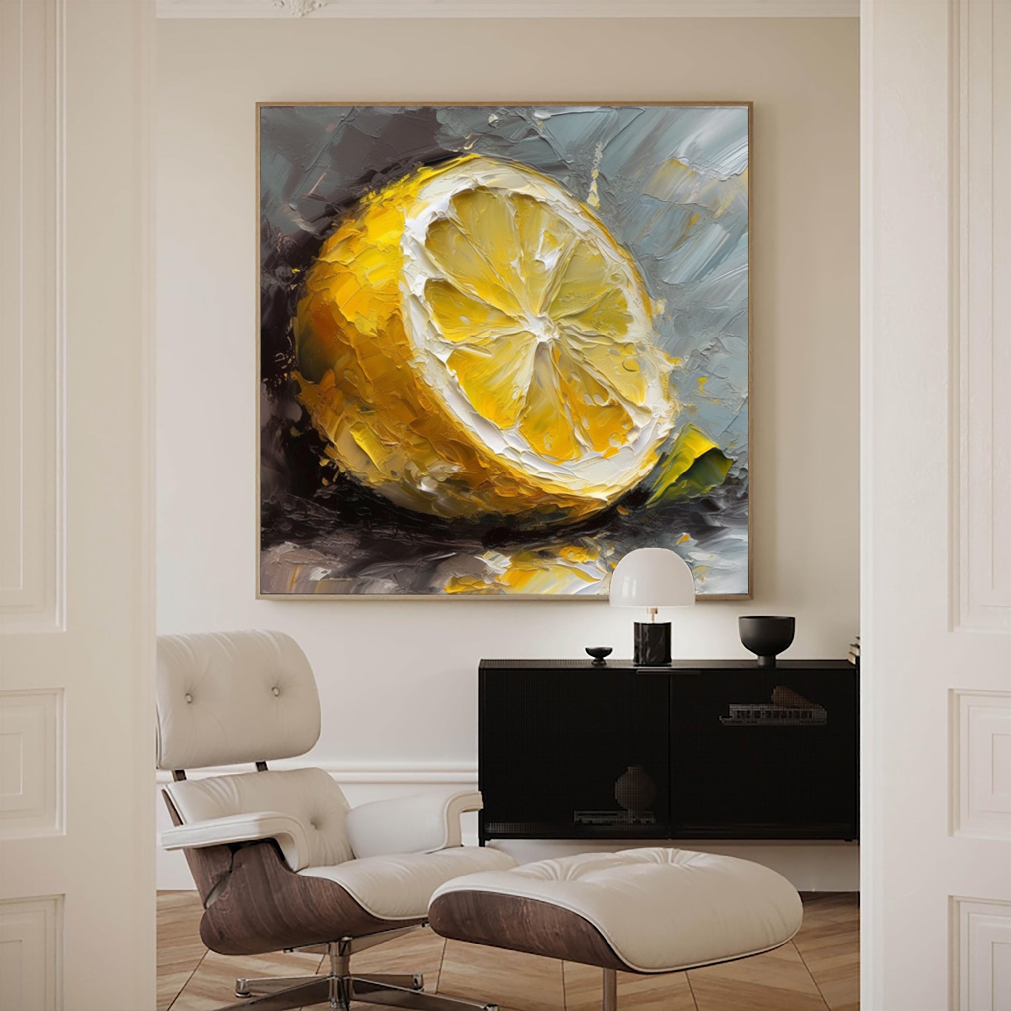 Lemon Painting #LA038