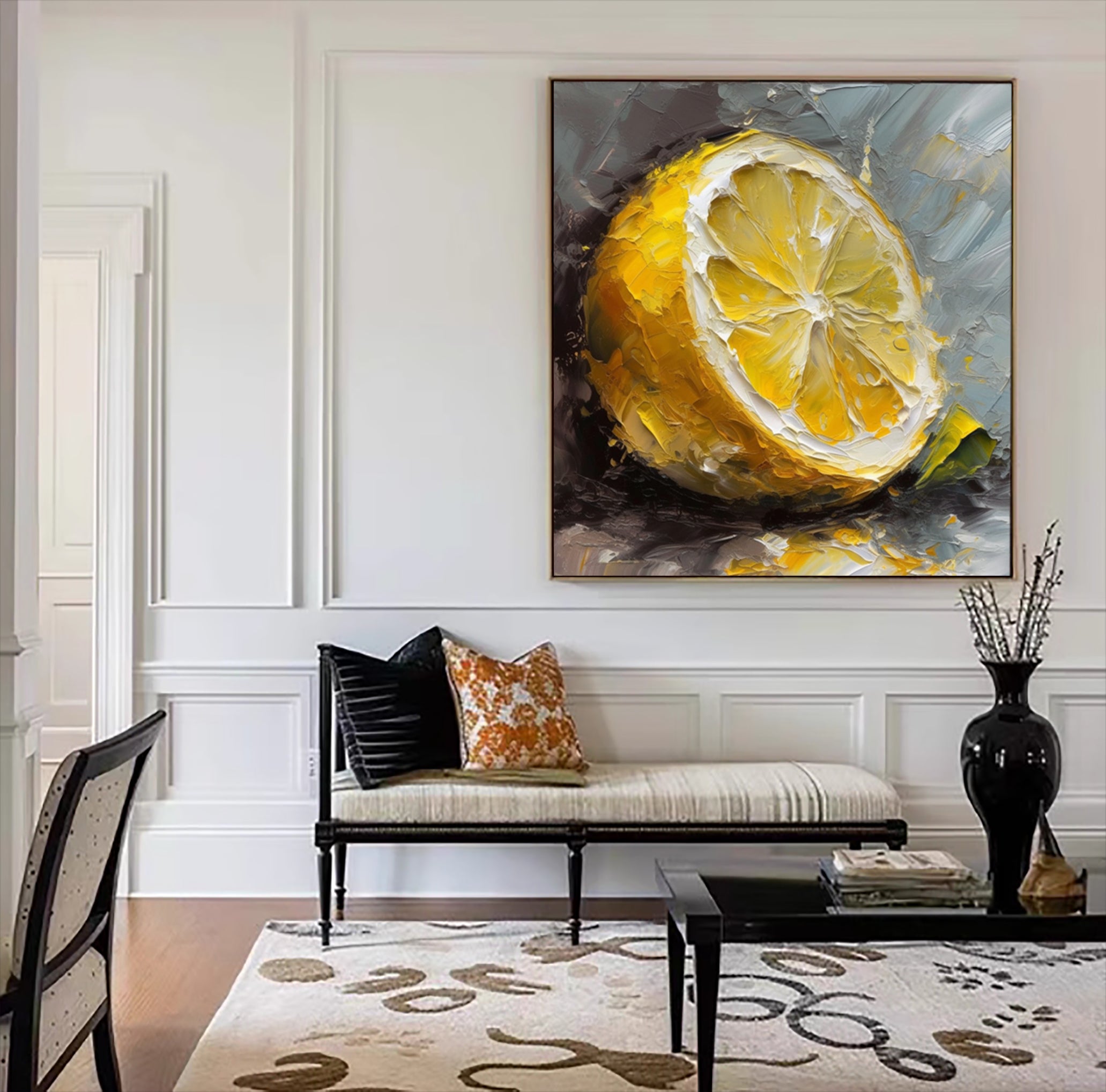 Lemon Painting #LA038