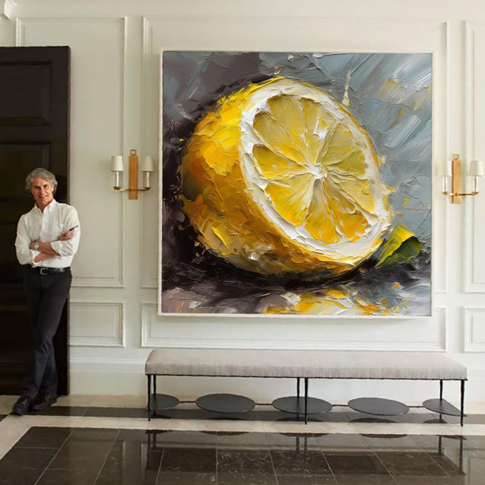 Lemon Painting #LA038