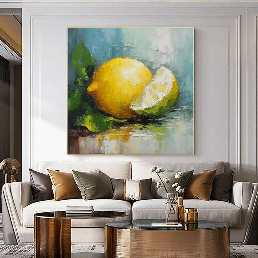 Lemon Oil Painting