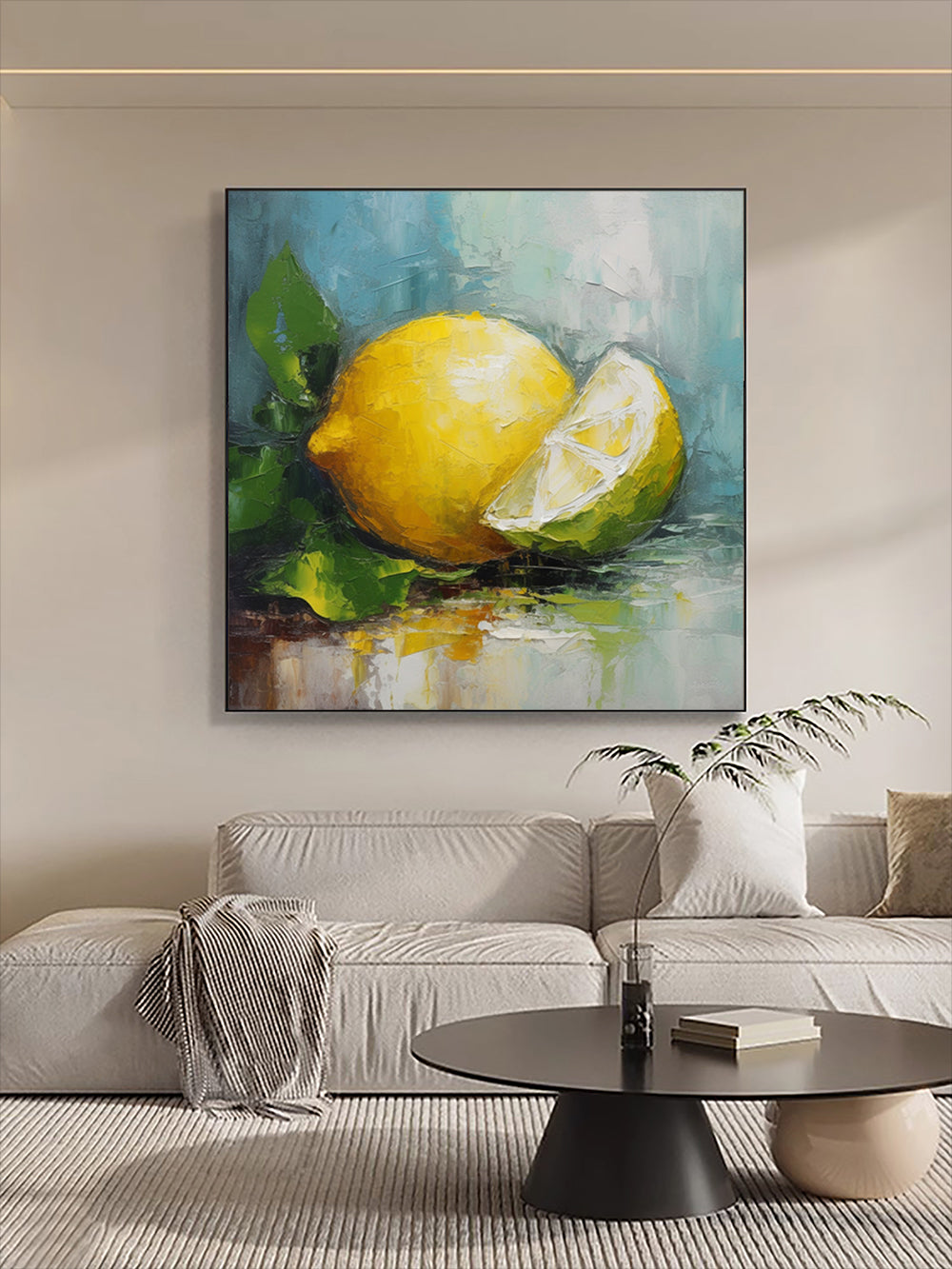 Lemon Oil Painting