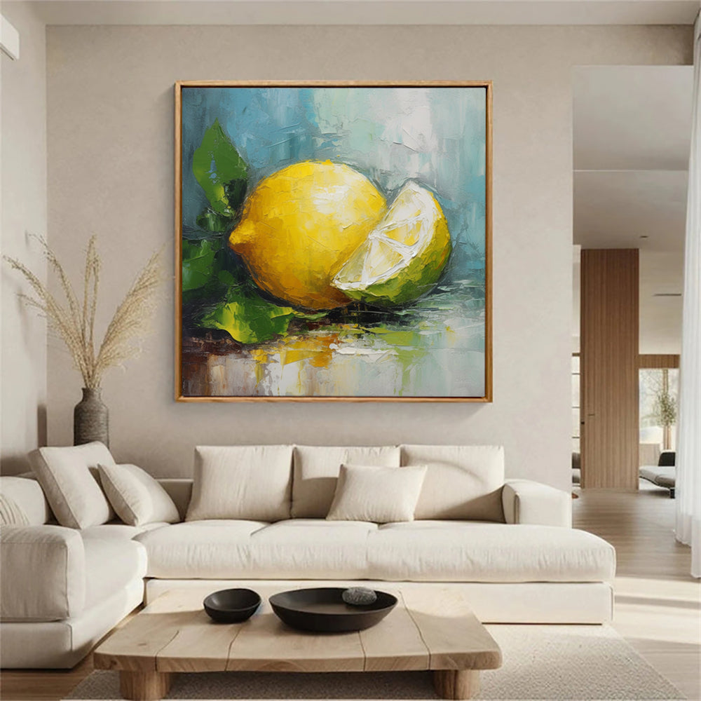 Lemon Oil Painting