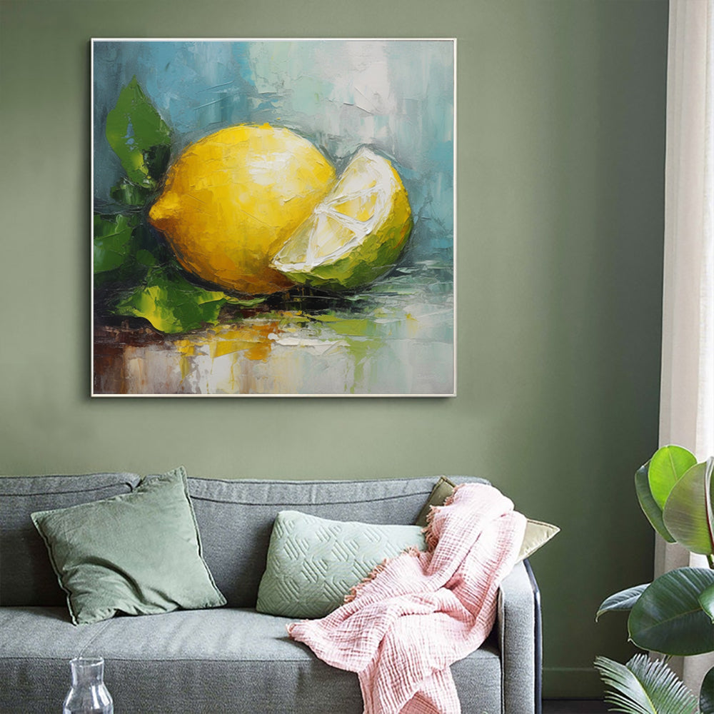 Lemon Oil Painting