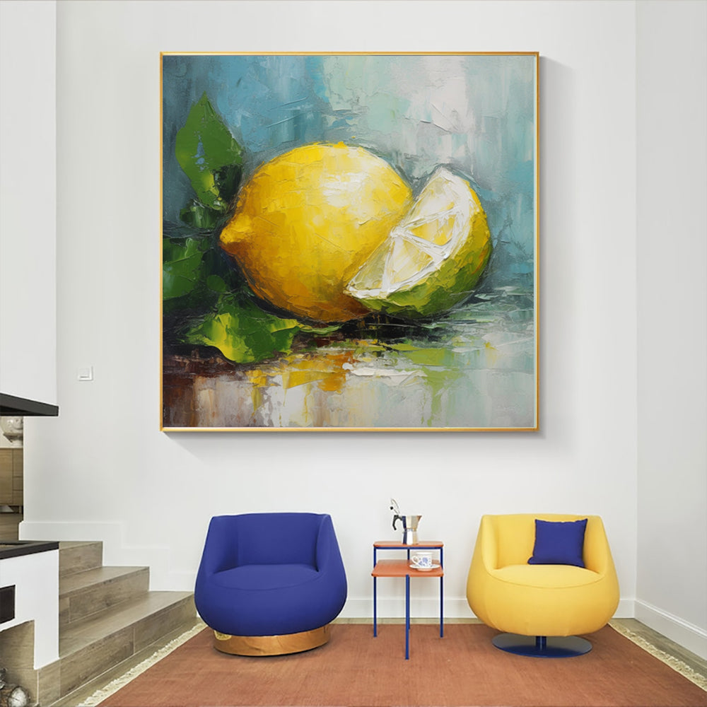 Lemon Oil Painting