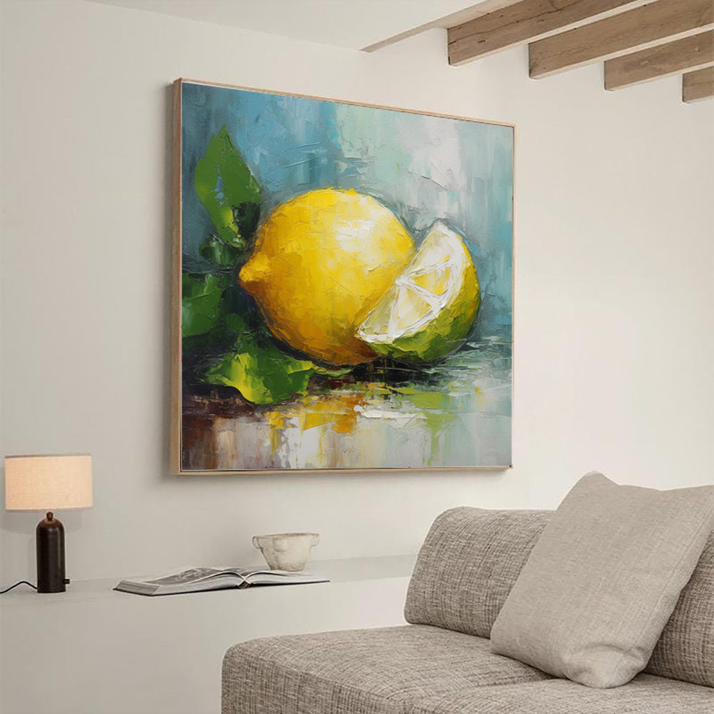 Lemon Oil Painting