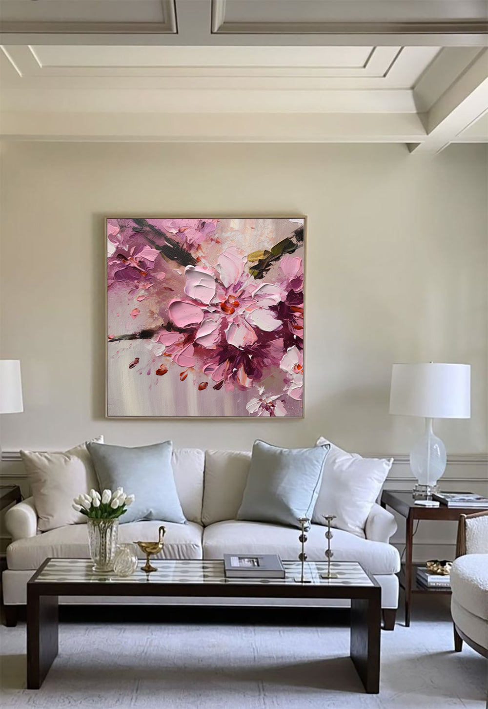 Peach Blossom Painting