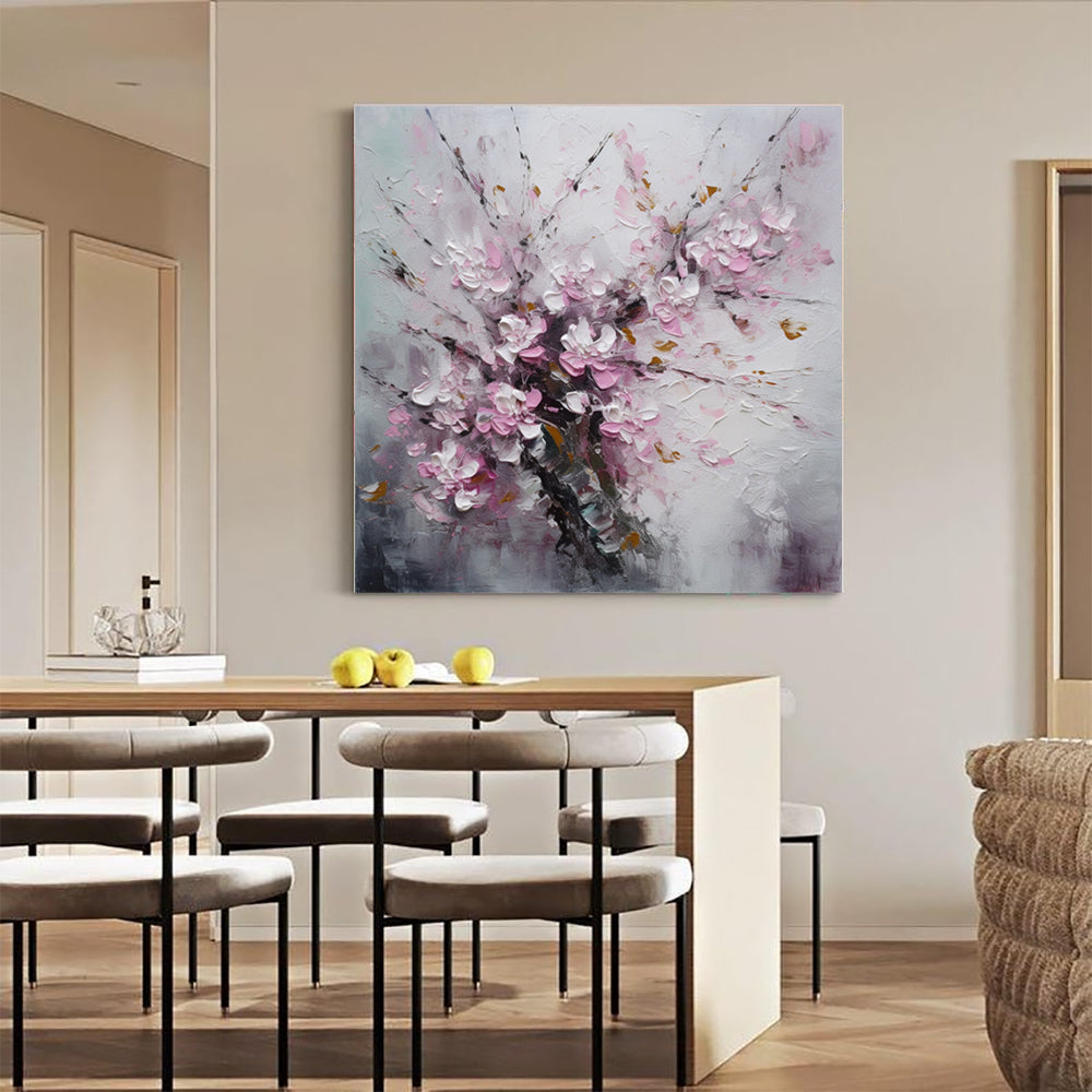 Plum Oil Painting