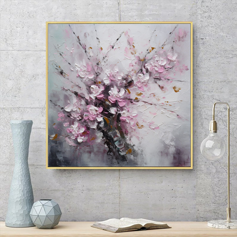 Plum Oil Painting