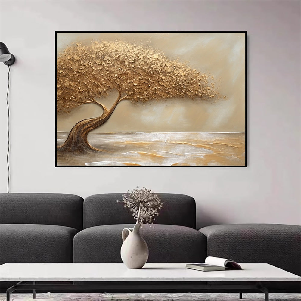 Gold Tree Painting