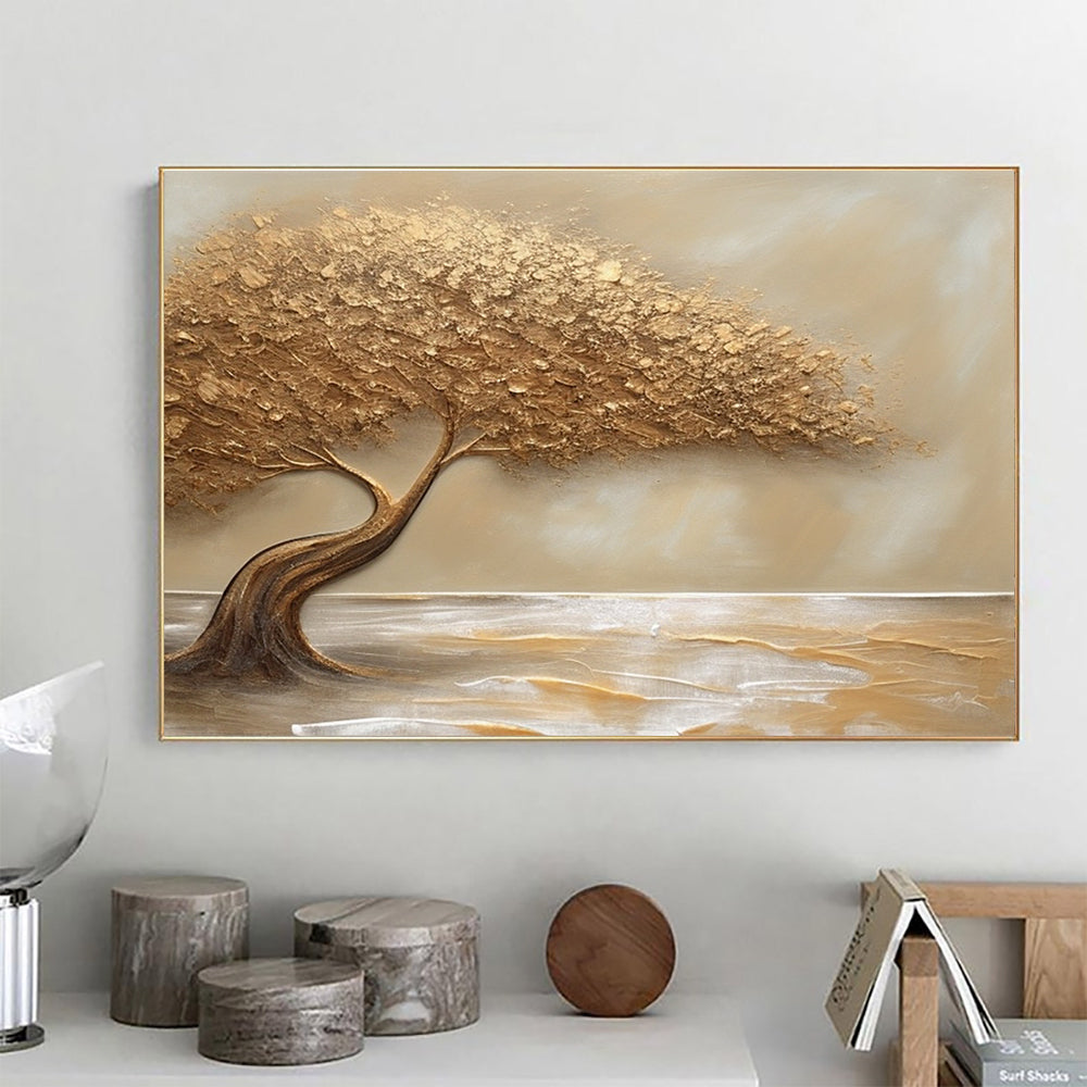 Gold Tree Painting